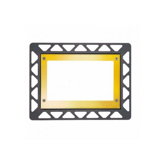 Рамка для монтажа панелей смыва TECEloop/TECEsquare вровень со стеной, позолоченная