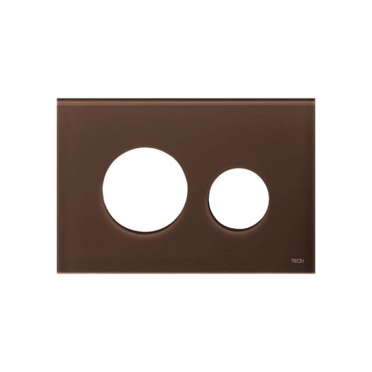 Лицевая панель TECEloop 9240678 (стекло, кофейный)